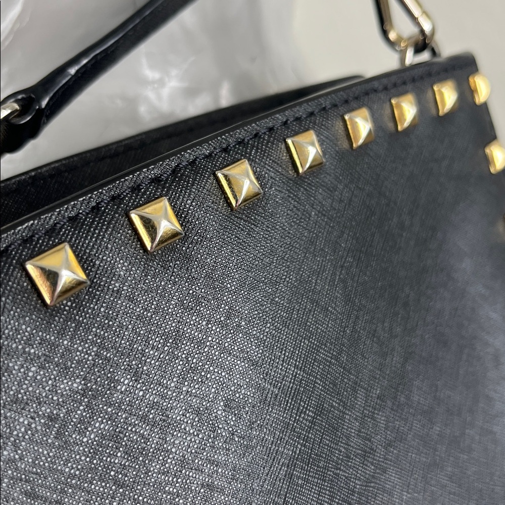 MICHAEL Michael Kors Selma Studded Medium Messenger Crossbody - Picture 7 of 8